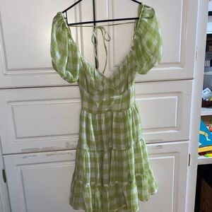 Princess Polly Lime Green Dress